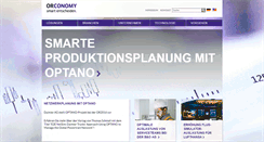 Desktop Screenshot of orconomy.de