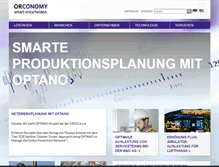 Tablet Screenshot of orconomy.de